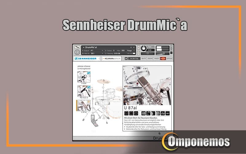 Sennheiser DrumMic`a